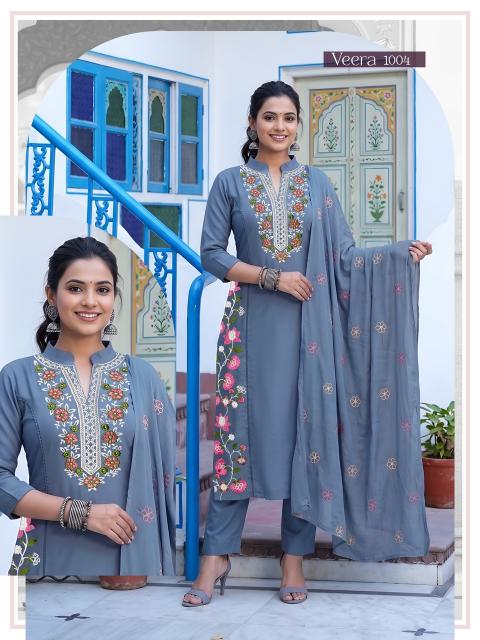 Desi kudi veera 3 pcs kurtis singles wholesale